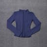 Women Sport Jacket Long Sleeve Workout Coat Gym Training Yoga Top 19