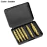 Damaged Screw Extractor Set HSS Drill Bit Kit For Stripped Screws 7