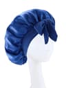 Satin Silk Bonnet Adjustable Sleep Hair Bonnet With Tie Band For Women Men 10