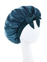 Satin Silk Bonnet Adjustable Sleep Hair Bonnet With Tie Band For Women Men 8