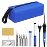 Adjustable Temperature Electric Soldering Iron 60W 80W 110V 220V Heat Pencil Tool 8