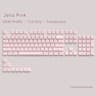 OEM Profile Pink Jello Crystal Keycap Set For MX Switches 9