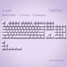OEM Profile Pink Jello Crystal Keycap Set For MX Switches 11