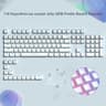 OEM Profile Pink Jello Crystal Keycap Set For MX Switches 7