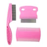 Flea Comb Cat Grooming Comb Set 3 Pcs For Lice  Mucus Removal 8