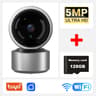 Tuya 5MP Wifi IP Camera Baby Monitor 360 PTZ Two Way Audio Night Vision 13