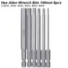 Hex Allen Wrench Bit Set Metric Imperial With Magnetic Tip 8