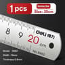 Deli Stainless Steel Ruler Straight Edge Measuring Tool 7