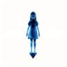 Halloween Little Girl Metal Garden Post Decoration 6