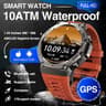 2025 Military Bluetooth Call Smart Watch Builtin GPS Compass Barometric Altimeter 10ATM Waterproof 7