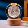 3D Laser Engraved Crystal Ball Night Light 9