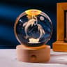 3D Laser Engraved Crystal Ball Night Light 10