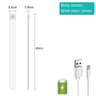 Night Light Motion Sensor Light Wireless USB Under Cabinet Light For Cabinet Bedroom Wardrobe Indoo 8