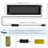 Huge Bright Devil Eyes LED Light Programmable Scrolling LED Sign Flexible Screen For Store And Car  8