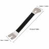 Stainless Steel Skid Plate Car Audio Modification Tool Door Center Console Rearview Mirror Removal  6