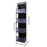 Over The Door Hanging Organizer 4 Layer Or 6 Layer Storage Bag For Cosmetics Bathroom Closet 7