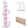 Over The Door Hanging Organizer 4 Layer Or 6 Layer Storage Bag For Cosmetics Bathroom Closet 9