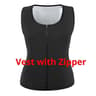 Men Slimming Sauna Vest Waist Trainer Zipper Shaper For Sweat And Fat Burning 6