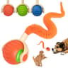 Interactive Rolling Ball Toy For Cats USB Rechargeable Smart Automatic Cat Toy 7