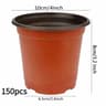 Flexible Plastic Nursery Pots 75 Pack For Seedlings Succulents And Transplants 7