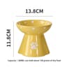 Ceramic Elevated Pet Bowl Tall Design For Cats And Dogs 10