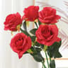 48 Cm Rose Black Silk Bouquet Peony Artificial Flower 12
