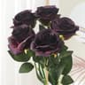 48 Cm Rose Black Silk Bouquet Peony Artificial Flower 8