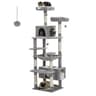 Large Cat Tree Tower For Indoor Cats With Scratching Posts Hammocks And Perches 7