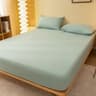 Solid Color Matte Bed Sheet 1 Piece Bed Cover For Bedroom Bedding Excluding Pillowcases 10
