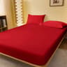 Solid Color Matte Bed Sheet 1 Piece Bed Cover For Bedroom Bedding Excluding Pillowcases 7