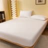 Solid Color Matte Bed Sheet 1 Piece Bed Cover For Bedroom Bedding Excluding Pillowcases 8