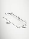 Acrylic Storage Rack Wall Panel No Drill Bathroom Kitchen Organizer Strong Sticker 7