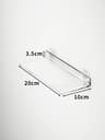 Acrylic Storage Rack Wall Panel No Drill Bathroom Kitchen Organizer Strong Sticker 2