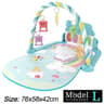 Baby Fitness Stand Music Play Gym Activity Toy Newborn Piano Crawling Blanket Pedal Game Pad 18