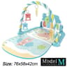 Baby Fitness Stand Music Play Gym Activity Toy Newborn Piano Crawling Blanket Pedal Game Pad 19