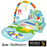 Baby Fitness Stand Music Play Gym Activity Toy Newborn Piano Crawling Blanket Pedal Game Pad 25