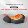 Electric Neck Massage Pillow Heating Vibration Neck Massager Back Cervical Traction Memory Foam Spi 9