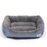 Large Dog Bed Square Plush Cat Nest Kennel All Season Washable Dog Sofa Waterproof Mattress Cat Bed 19