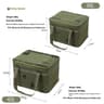 30 42L Camping Storage Bag Insulated Folding Box Tableware Handbag Tactical Picnic Organizer 12
