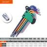 Allen Key Set Long Arm Hex Wrench Kit 9 Piece 15mm To 10mm 9