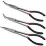 Needle Nose Pliers Set Long Reach 25 45 90 Degree Curved And Straight Pliers 3 Or 5 Piece 6