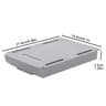Hidden Storage Box Desk Storage Drawer Self Adhesive Plastic Table Organizer 6