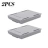 Hidden Storage Box Desk Storage Drawer Self Adhesive Plastic Table Organizer 8