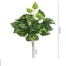 Artificial Plants Leaves Silk Tortoiseshell Leaf Dieffenbough Fake Green Plant Living Room Decor 17