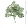 Artificial Plants Leaves Silk Tortoiseshell Leaf Dieffenbough Fake Green Plant Living Room Decor 28