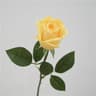 Artificial Latex Ellie Rose Branches Real Touch Fake White Roses 9