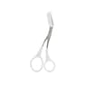 Stainless Steel Eyebrow Trimmer Scissors With Comb Hair Removal Makeup Tool 6