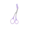 Stainless Steel Eyebrow Trimmer Scissors With Comb Hair Removal Makeup Tool 8