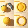 EVA Dog Toy Set 4Pack Flying Disc Ball Tug Rope Chew Proof Teeth Cleaning Set 14