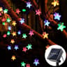 LED Solar Star String Lights Outdoor Waterproof Solar Powered Fairy Lights For Patio Garden Yard Po 7
